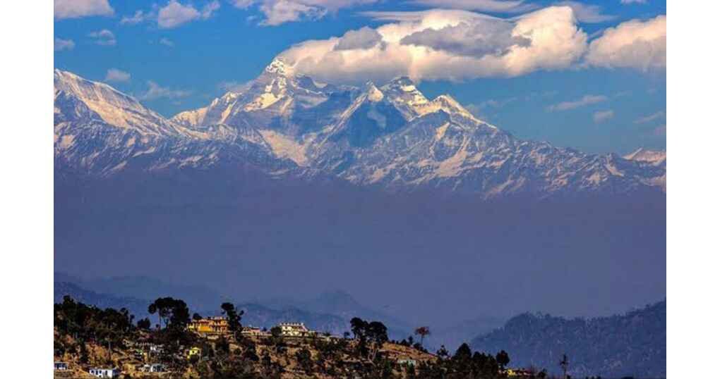 mountain landscape of kasar devi