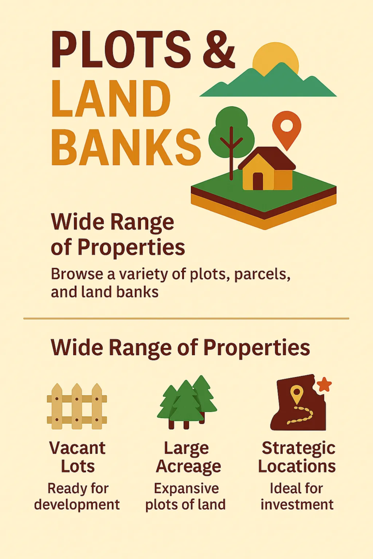 plots and landbanks